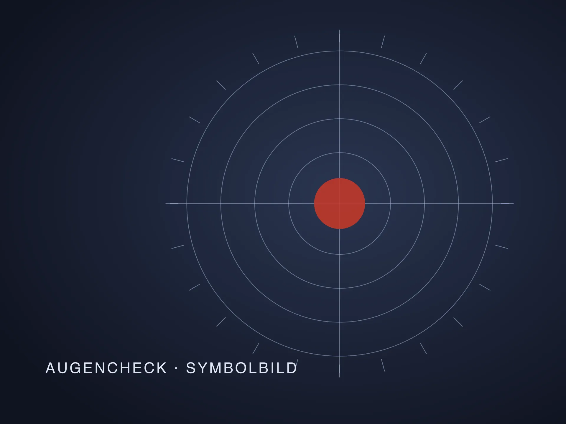 Untersuchung der Augen beim Optik Fernhold